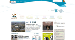 Desktop Screenshot of ancenis.fr